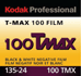 Kodak T-Max 100 - Click Here for Data Sheet