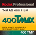 Kodak T-Max 400 - Click Here for Data Sheet